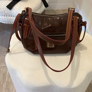 Dooney & Bourke Chocolate Brown Shoulder Bag
